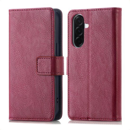 imoshion Hoesje - Geschikt voor Samsung Galaxy A37 (5G) - Luxe Bookcase - Bordeaux