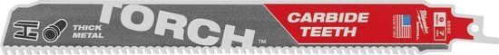 Milwaukee Torch 230 mm / 1 Reciprozaagblad Metaal - 34471