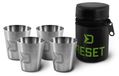DELPHIN Roestvrijstalen beker-set Delphin RESET 4in1, 4x30ml