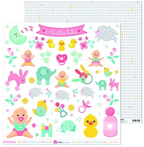 Anita y Su Mundo Anita & Zijn Wereld collectie scrapbooking-papier 30,5 x 30,5 cm