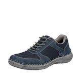 Rieker Morelia lage leren sneakers blauw heren maat 44