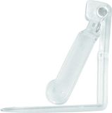 d-c-fix Tafelkleedklemmen - 6x6cm - Transparant - 4 stuks