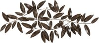 3198 BigBuy Home Wanddecoratie Bruin Gouden Ijzer Lakens 120,7 x 7 x 52,1 cm