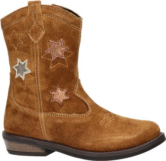 Nelson Kids cowboylaars - Cognac - Maat 33