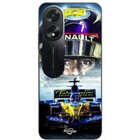 Maniacase Etui Oppo A38 Renault R25 Aston Martin F1 Fernando Alonso