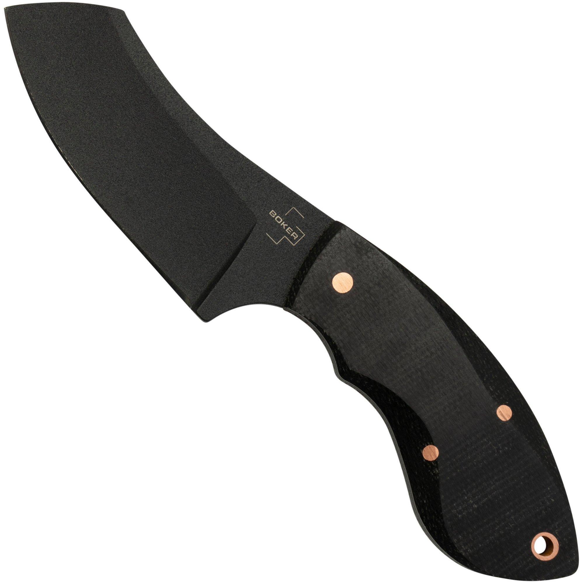 Böker Böker Plus Rhino BO02BO085 Black Copper, vaststaand mes