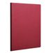 Clairefontaine 791462C Collectie Nomaddict (ex Age Bag) Genaaid Notitieboek met Linnen Rug Rood - A4 21x29,7 cm - 192 Pagina's Gelijnd - Wit Papier 90 g - Omslag Glanskarton met Lederkorrel