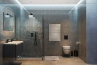 Livn Infraroodpaneel Ceramic 480 - 90x60cm - Grijs - 480W - 9 m2 - Incl. montagemateriaal