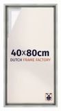 Dutch Frame Factory Baklijst 40x80 cm - Zilver Mat - MDF