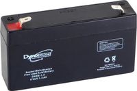 Accumulator, Dyno Europe LOOD-ZUUR-ACCU 6 V - 1.3 Ah 98 x 25 x 56 mm
