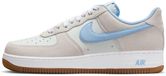 Nike Air Force 1 Low '07 LV8 Photon Dust White Gum Medium Brown Psychic Blue - Taille 42