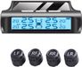 OEM NCD E-Commerce Handel GmbH Universeel bandenspanningscontrolesysteem met 4 externe sensoren, draadloze TPMS-zonnemonitor met 5 alarmmodi, drukbereik 0-5 bar, geschikt voor auto's, SUV's, aanhangers