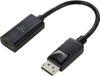 Renkforce RF-5596324 Adaptateur DisplayPort / HDMI Noir 4K UHD 23 cm