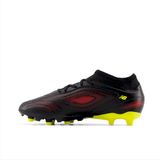 New Balance Tekela V5 Team Low Cut FG Voetbalschoen Jongens Zwart