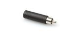 Hosa Technology GPR-104 Kabeladapter RCA TS Zwart, Zilver