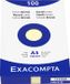 Exacompta etui 100 steekkaarten bristol - effen niet geperforeerd 148x210mm - Geel - 13328B