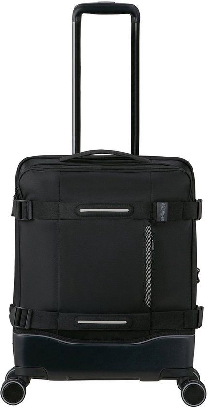 American Tourister Urban Track Spinner TSA Asphalt Black Zwart 55cm