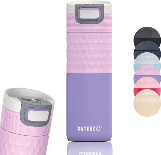 Kambukka Etna Grip Thermosbeker - 500ml - Pale Purple