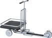 Kongamek Scooter trottinette d'entreprise avec plateforme de chargement Gris