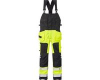 Fristads Amerikaanse Overall Klasse 2 1014 Plu - Hi-Vis geel/zwart - Maat 112