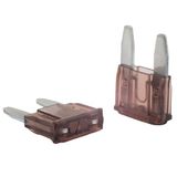 5 SeKi 5 Stk. Mini platte zekering 7,5A bruin; Autozekering 32V/DC platte zekering voor auto, boot, aanhanger, vrachtwagen, caravan