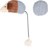Flamingo Blaro - Jouets Chats - Ps Blaro Souris + Balle Bleu - 2 pièces