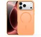 Dux Ducis Yind Series MagSafe Hoesje - Geschikt voor iPhone 18 Pro / 17 Pro - Mat Transparant Oranje