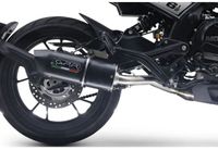 GPR Exhaust Systems Furore Evo4 Nero Moto Morini Seiemmezzo Scr 650 2022-2024 Oval Gehomologeerd Compleet Uitlaatsysteem Argent Homologated