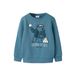 GUPPY MINI GUPPY Jongens Trui Lange Mouw Katoen Blauw Maat 122/128