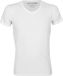 Jack & Jones T-shirt basique col V Homme XS Blanc