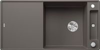 Blanco Silgranit spoelbak, 990x500 mm, met afvoerbediening en toebehoren, InFino, grijs