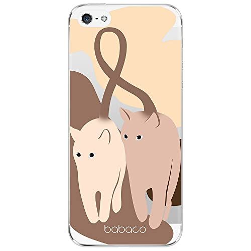 ERT GROUP mobiele telefoonhoesje voor iPhone 5/5S/SE - Babaco Cats 002