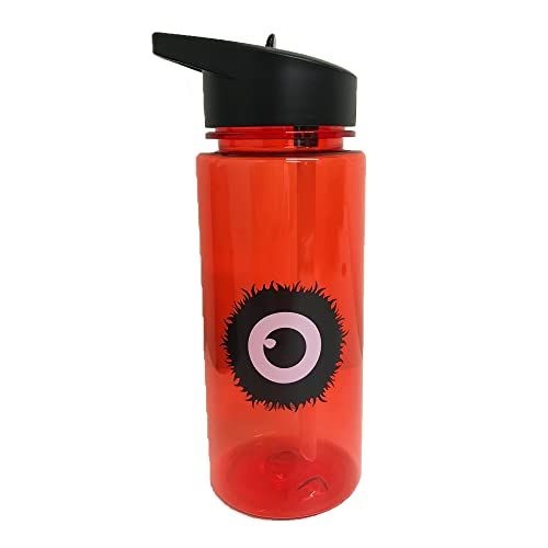 Tinc Zwarte 550ml Lekvrije Kinderwaterfles Met Stro