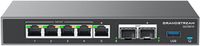Grandstream Networks GCC6010 netwerk-switch Gigabit Ethernet (10/100/1000) Power over Ethernet (PoE) Zwart, Zilver
