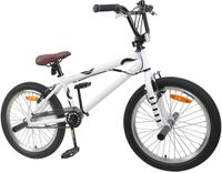 vidaXL BMX Fiets 20 Inch Wit