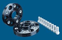 H&R DRA-Systeem Spoorverbrederset 80mm per as - Steekmaat 5x130 - Naaf 71,6mm - Boutmaat M14x1,5 - passend voor Porsche/Volkswagen - Zwart