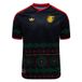 ADIDAS PERFORMANCE Functioneel shirt 'Jamaika 26 x Bob Marley' geel / smaragd / kersrood / zwart