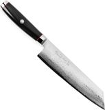 Yaxell Super Gou Ypsilon Kiritsuke Koksmes 20 cm – 193 Lagen Damaststaal – SG2 Staal – 63 HRC – Canvas-Micarta Heft – Japan