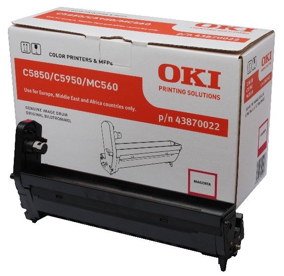 Oki Magenta image drum for C5850/5950 - 43870022