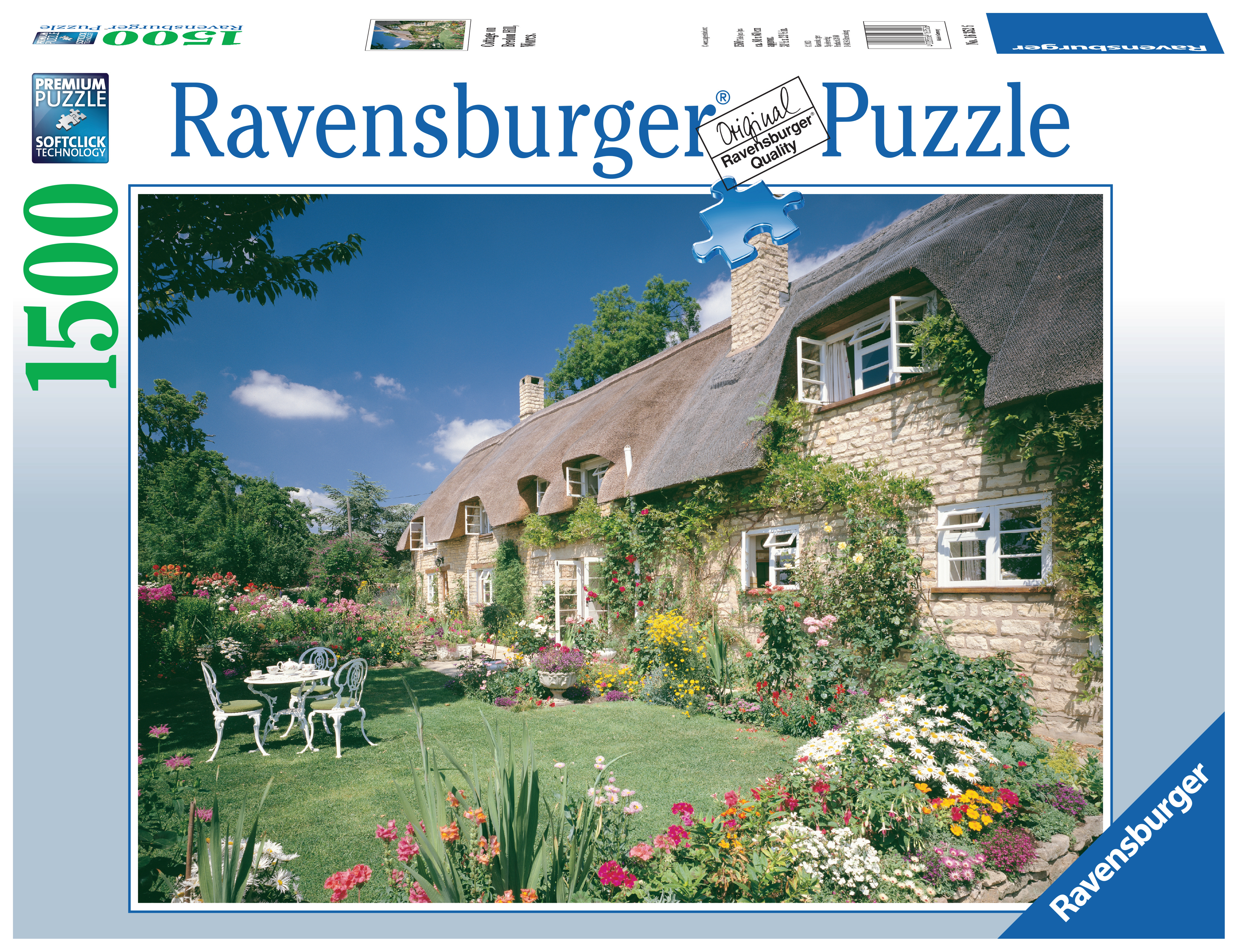 Ravensburger Ravensburger Puzzle COTTAGE Man Bredon Hill 1500 teilig, 16352