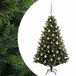 vidaXL Kunstkerstboom met Ballen 150 cm 150 LED's Warmwit