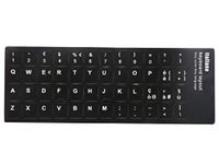 Italian D & N Italian Learning Keyboard lay-out sticker zwarte toetsen sticker voor computer