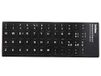 Italian D & N Italian Learning Keyboard lay-out sticker zwarte toetsen sticker voor computer