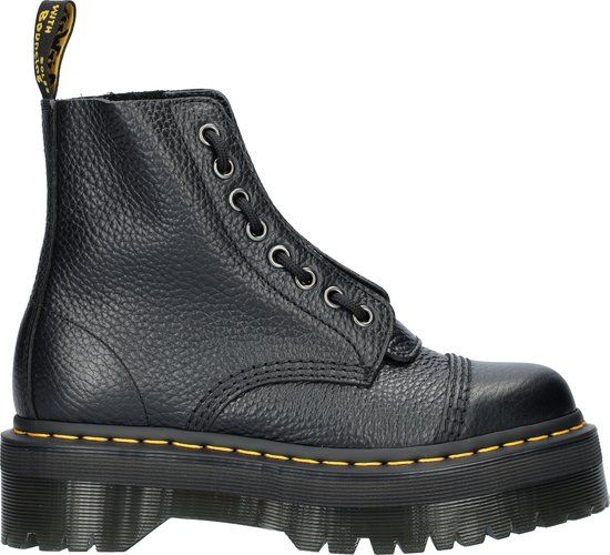 Dr. Martens SINCLAIR BLACK MILLED NAPPA Veterboots - Zwart - Maat 40