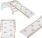 Aire de jeux intérieure | Arche d'escalade en bois, balançoire, toboggan pour enfants | Jouets Montessori, toboggan pour enfants