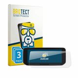 BROTECT Screenprotector 3 Stuks voor BMW C 400 GT 10.25" Beschermglas Transparant