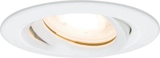 Paulmann Nova LED Inbouwspot - IP65 - Wit - Zwenkbaar - GU10/GU5.3