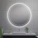 Wiesbaden Miroir de salle de bain Deco avec LED - Dimmable - Rond - 120cm