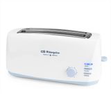 Orbegozo TO 4500 broodrooster 4 sneden 1400 W Wit