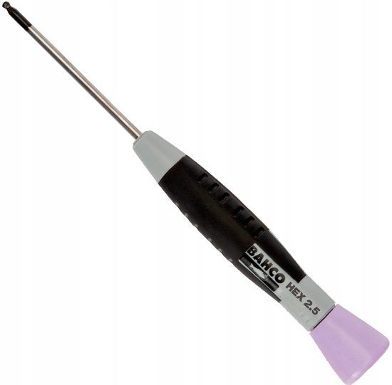 Bahco Precisie Inbusschroevendraaier Hex 2.5 mm - 50 mm
